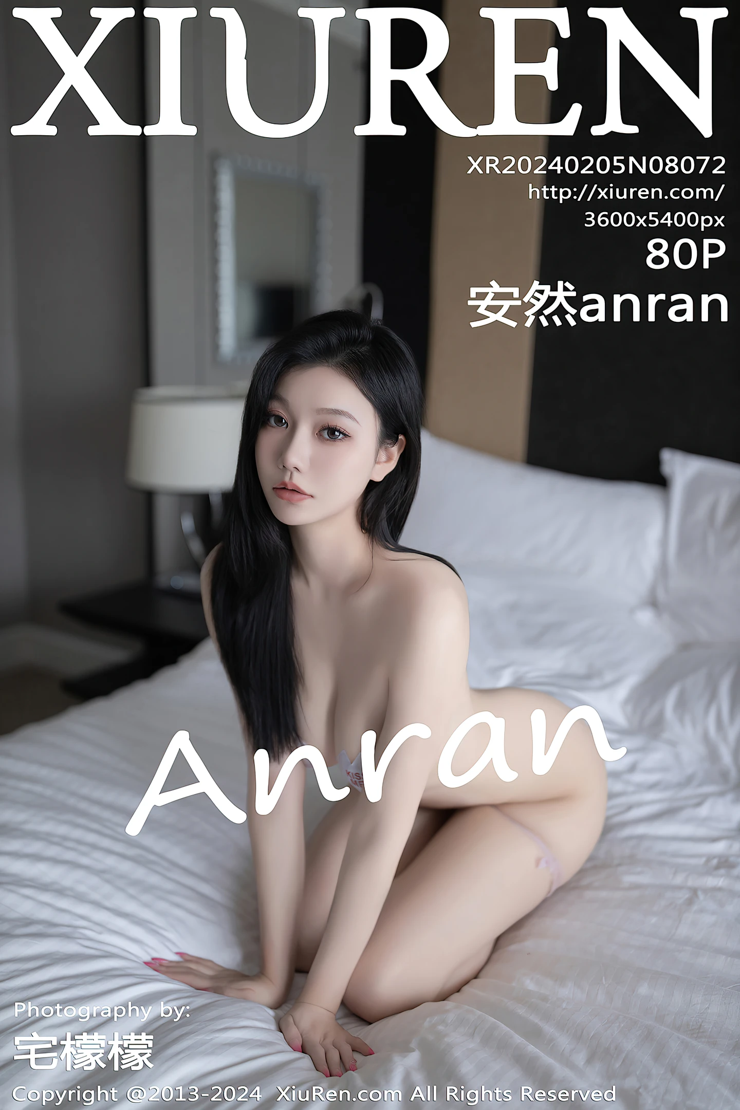 [XiuRen秀人网]No.8072_模特安然anran外卖主题性感浅色上衣配短裙秀曼妙身姿诱惑写真80P-秀人网 - XiuRen.Space